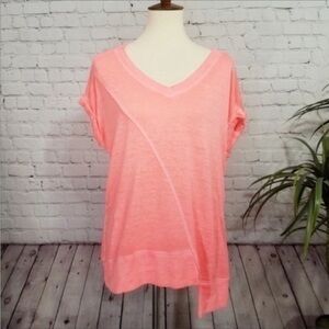 Calvin Klein pink yoga top